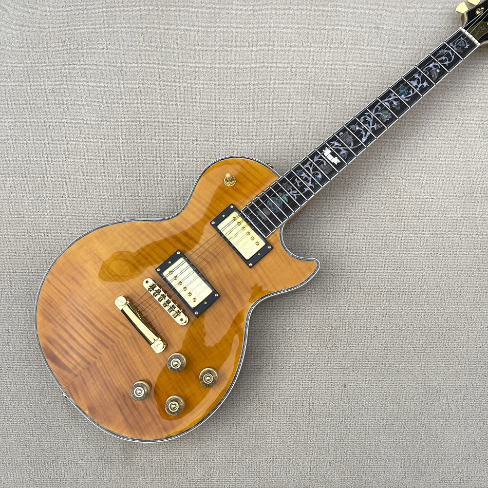 6-string electric guitar, HH pickup, rosewood fingerboard, Solid Mahogany Body，