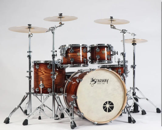 D36 Quality Drum set, 2 Colors Five Tambor and Four Cymbals Acoustic J Drum Sets