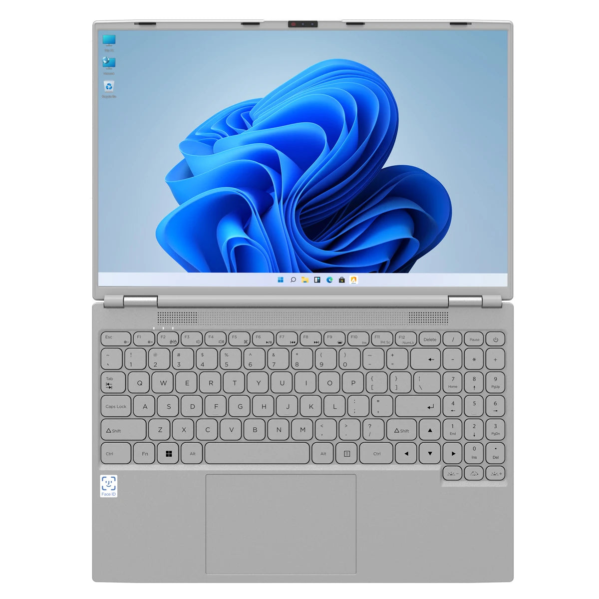 Face ID Laptop 16 Inch IPS Screen 16GB RAM 32GB Intel 11th N95 Netbook Windows 11 Pro