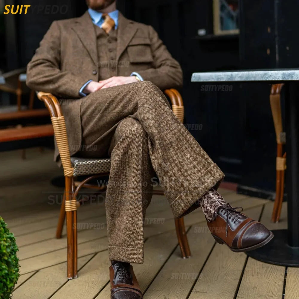 Elegant Men's 3 Pieces Suits