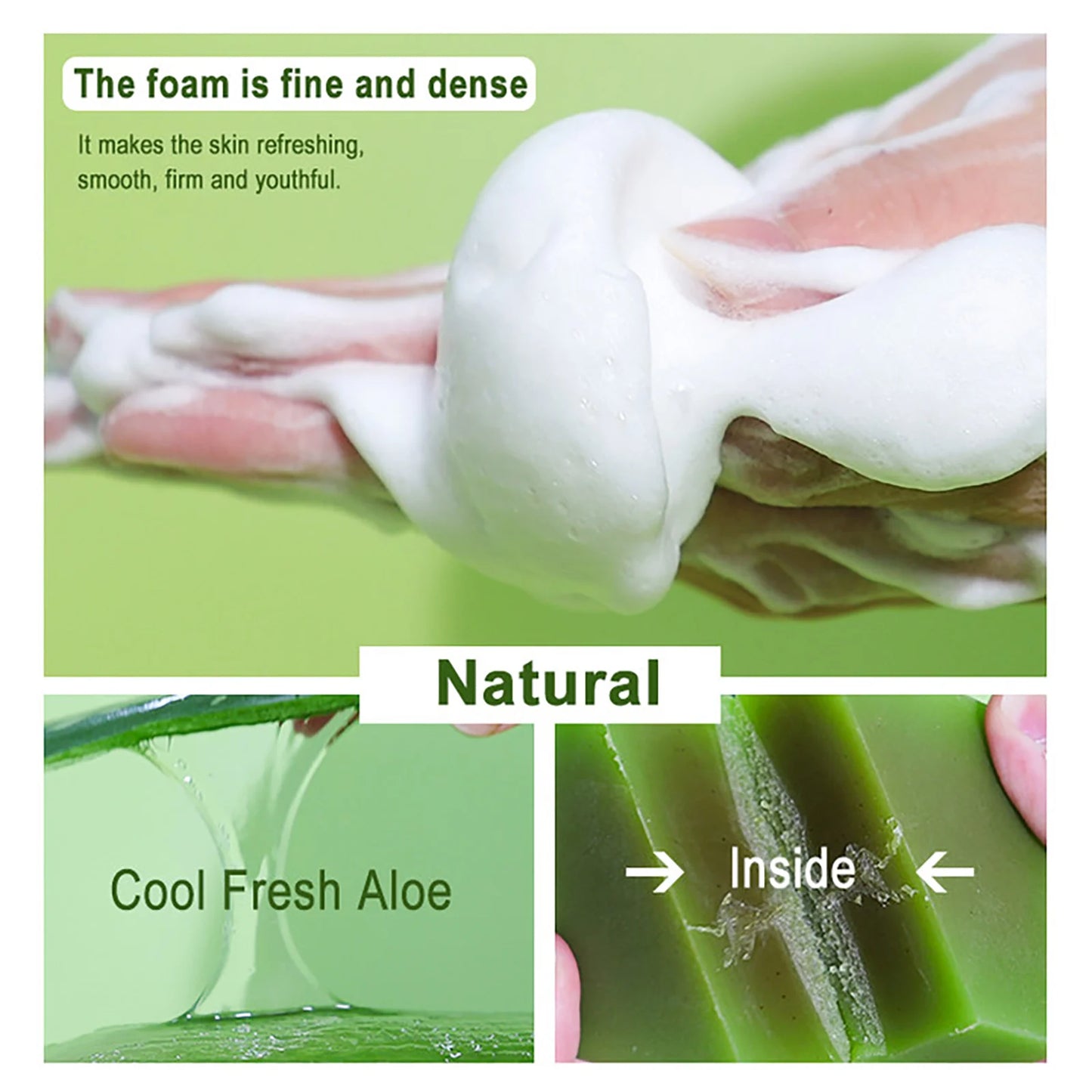 Aloe Vera Soap Bar with All Natural Ingredients