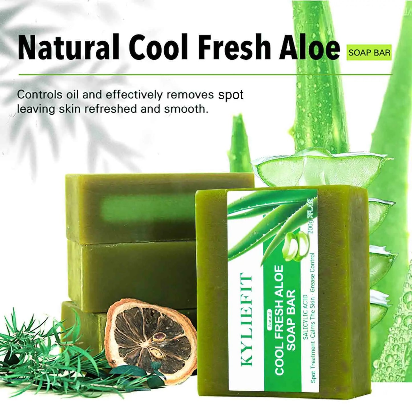 Aloe Vera Soap Bar with All Natural Ingredients