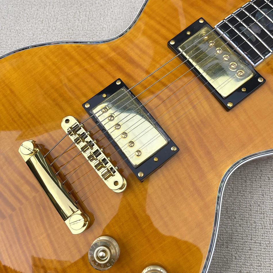 6-string electric guitar, HH pickup, rosewood fingerboard, Solid Mahogany Body，