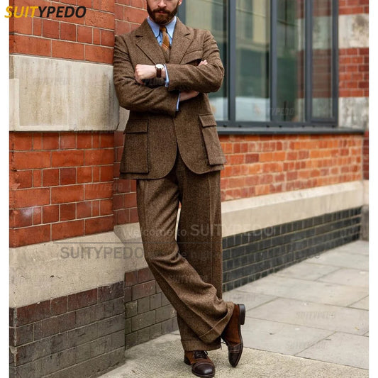 Elegant Men's 3 Pieces Suits