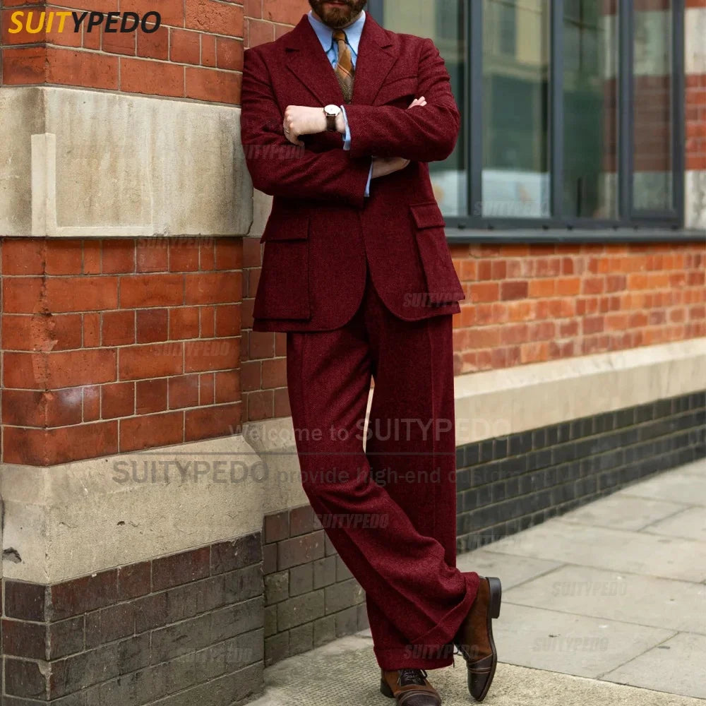 Elegant Men's 3 Pieces Suits