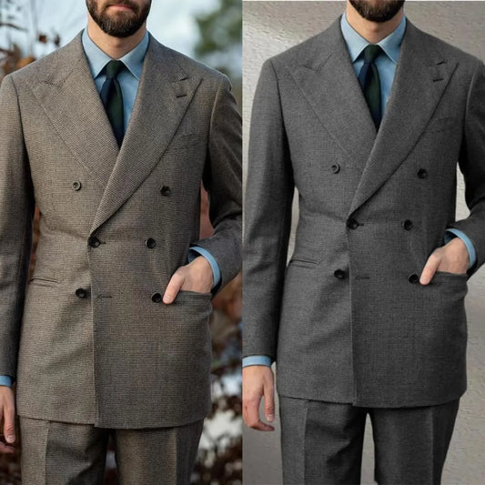 Authentic Autum Men's Two Pieces Suit