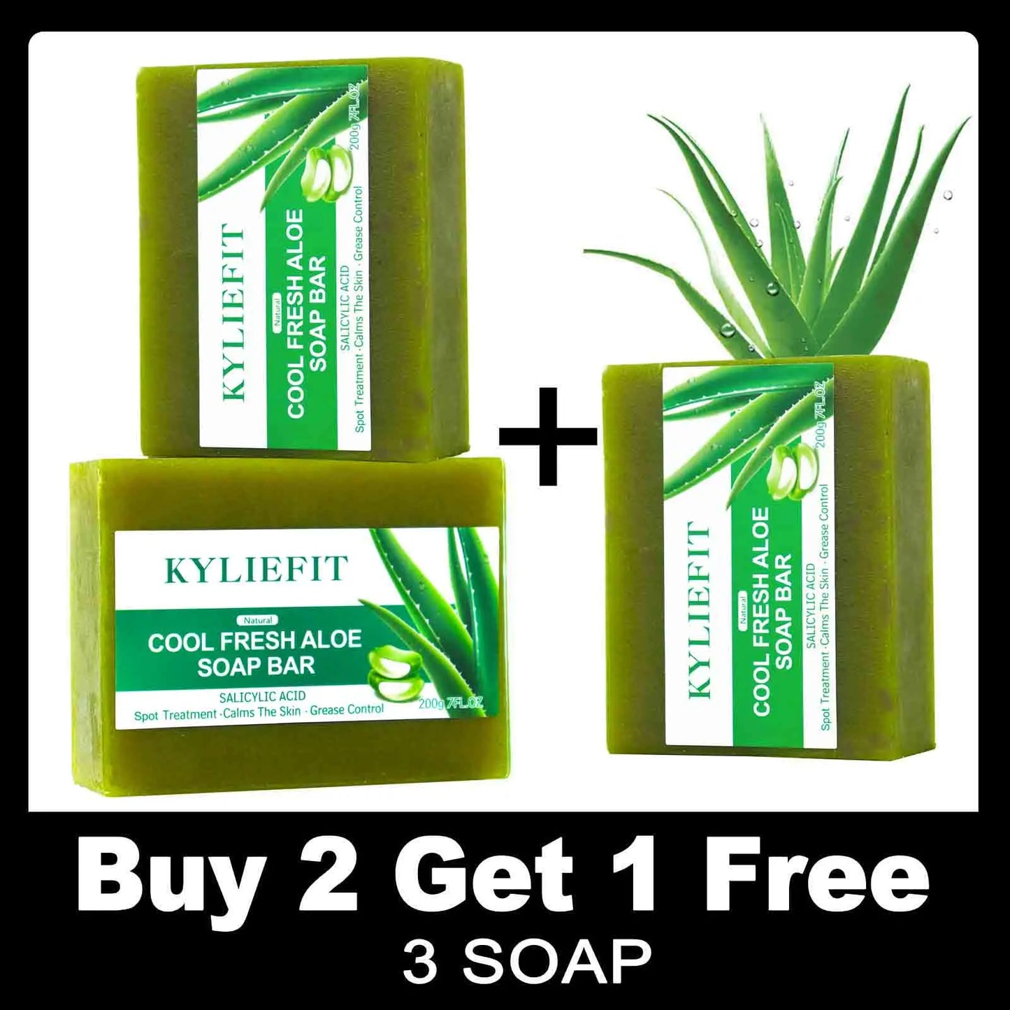 Aloe Vera Soap Bar with All Natural Ingredients