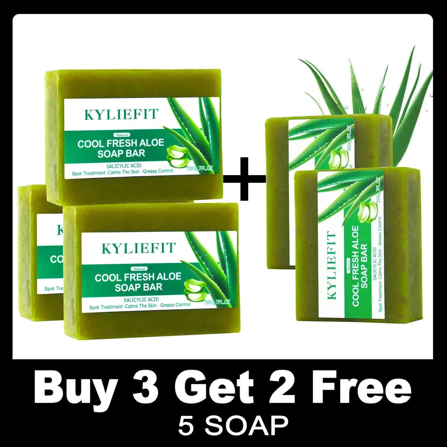 Aloe Vera Soap Bar with All Natural Ingredients