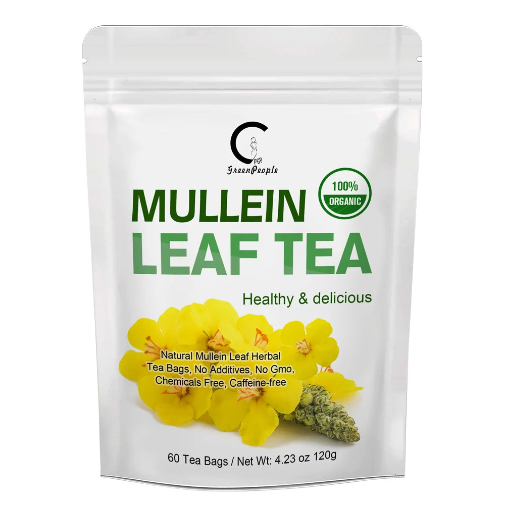 Herbal Mullein Leaf Tea Lung Cleansing