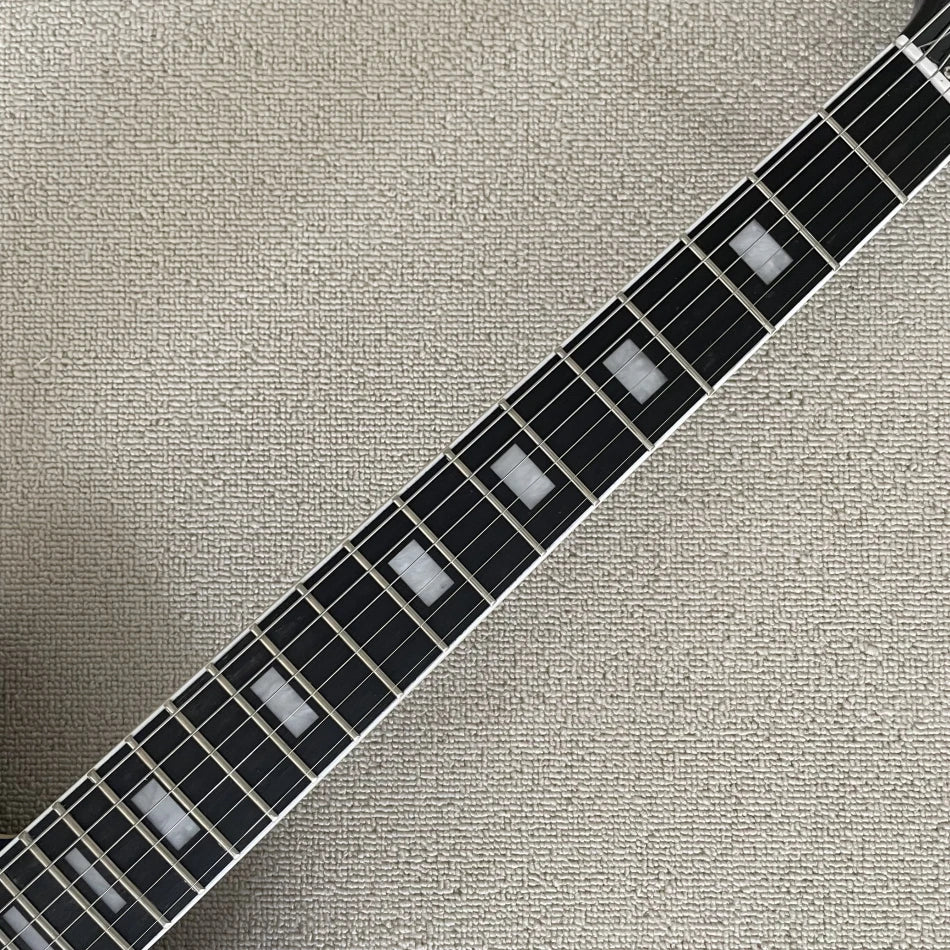 hollow electric guitar, Chrome Hardware, HH pickup, maple guitar body,