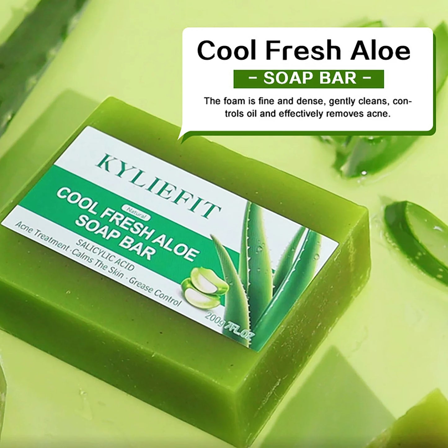 Aloe Vera Soap Bar with All Natural Ingredients