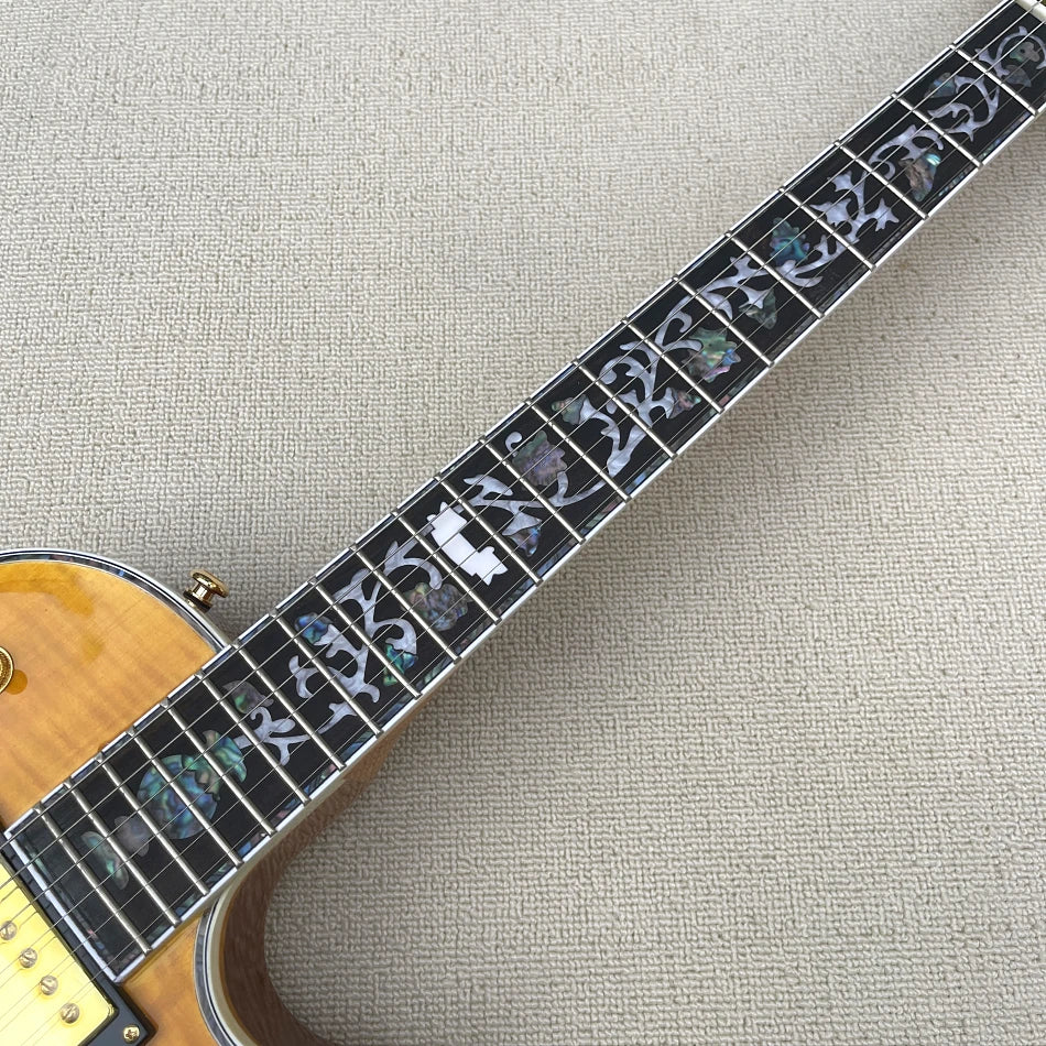 6-string electric guitar, HH pickup, rosewood fingerboard, Solid Mahogany Body，