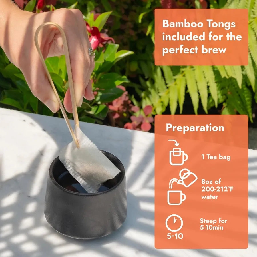 120 Tea Bags Ginger Turmeric Cinnamon Tea Bags