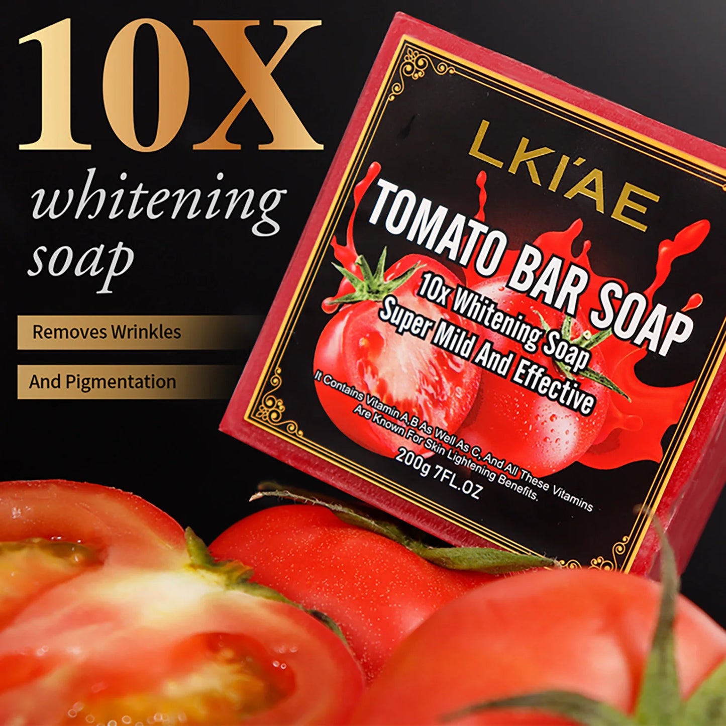 Tomato Fruit Scented Handmade Natural Bar Soap,