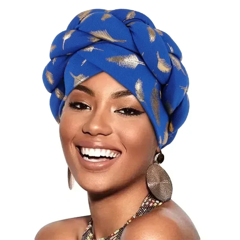 Elegant African Head tie Already Made Women's Auto Gele