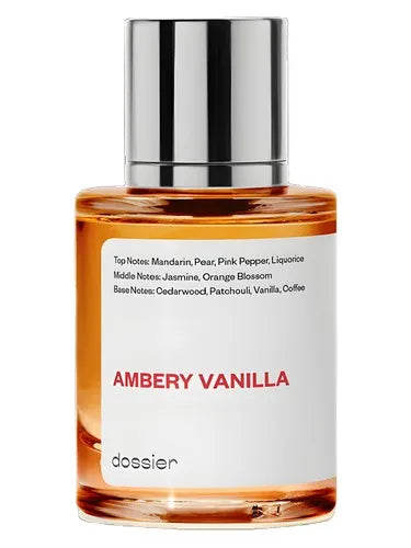 50ML Dossier Ambery Saffron Ambery Vanilla Arabian Pheromone Perfume