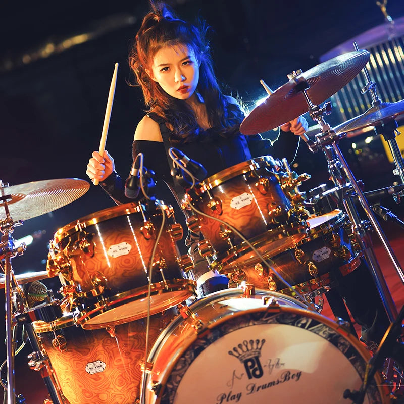 XF Series Professional Acoustic Drum Set High Quality Professional Acoustic Drums