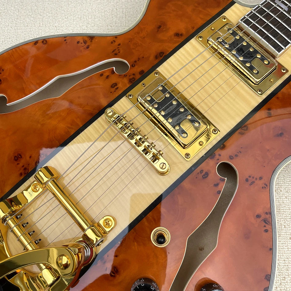 Electric Guitar Rosewood Fingerboard Gold Hardware Tremor System,