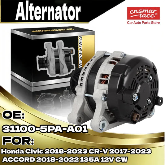 Alternator for Honda Civic 2018-2023 CR-V 2017-2023 ACCORD 2018-2022 311005PAA01 311005PAA01RM CSP71 1042114340