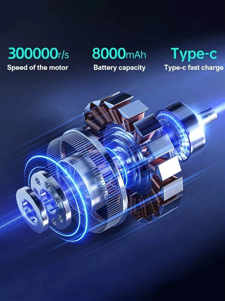 Turbo Jet Blower Brushless Vacuum Cleaner